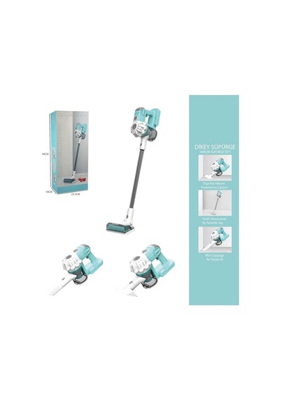 Ls8807q Vardem Dikey Elektrik Süpürgesi Kapalı Kutu Yeşil-gri 3 İn1