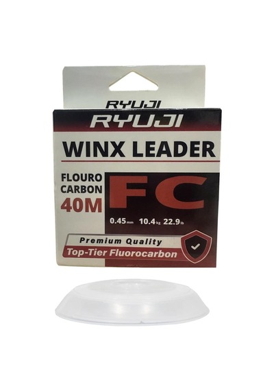 Ryuji Winx Fc 40mt 0.45mm %100 Fluorocarbon Leader Misina