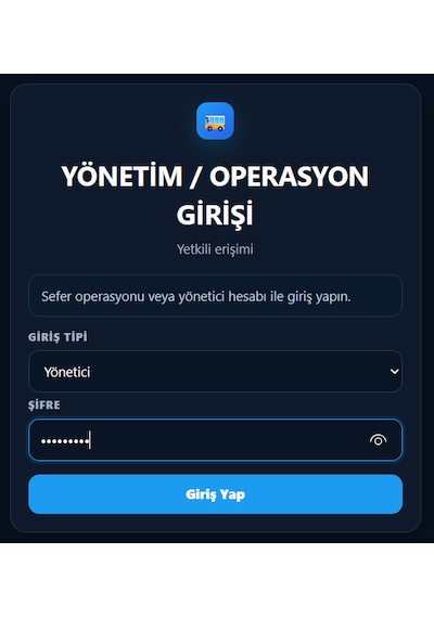 Otobüs Sefer Bilgi Panosu Modülü - Dijital Sefer Ekranı Modülü