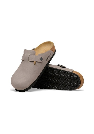 Birkenstock Boston Bf Nu Erkek Terlik 1033135 Gri