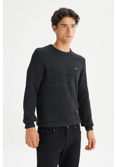 Lee Regular Fit Antrasit Erkek Örgü Kazak- L2520364003 Antrasit