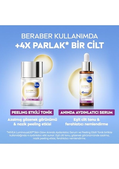 Nıvea Luminous630 Skin Glow Aydınlatıcı Bakım Seti 2 Li