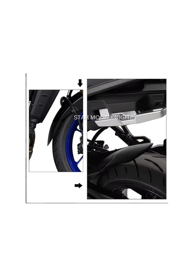 Yamaha Tracer 9 Gt Gt+ 2021+ Xsr 900 Xsr900 2022+ Ön Ve Arka Çamurluk Uzatma -460