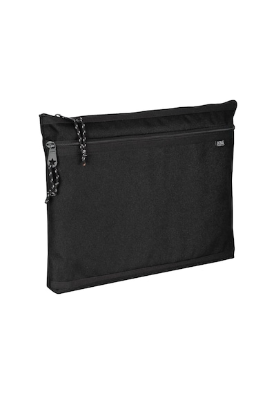 Dual Zip Folder -iki Bölmeli Dosya Çanta A4 Siyah 0.75 LT - 2.5 LT - 12 KG