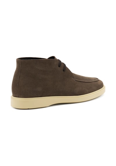 Bot Erkek 20c3 Frau Waxy Laced Shoes Pepecream Browncream Pepecream