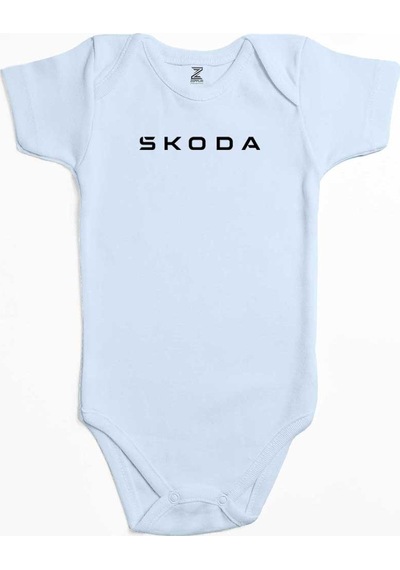 Zepplin Giyim Skoda Text Ekru Bebek Body Zıbın