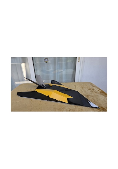 F-117 Nighthawk Fotoblok Rc Model Uçak Tam Paket Kit Flysky İ6x Kumandalı Diğer