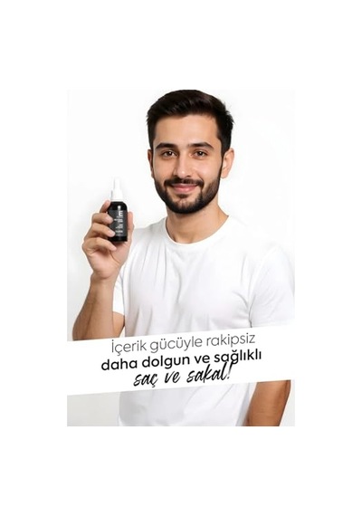Tr Saç Ve Sakal Dökülmesine Karşı Saç Ve Sakal Kıl Uzatıcı Serum Bitkisel Saç Sakal Serumu 50ml