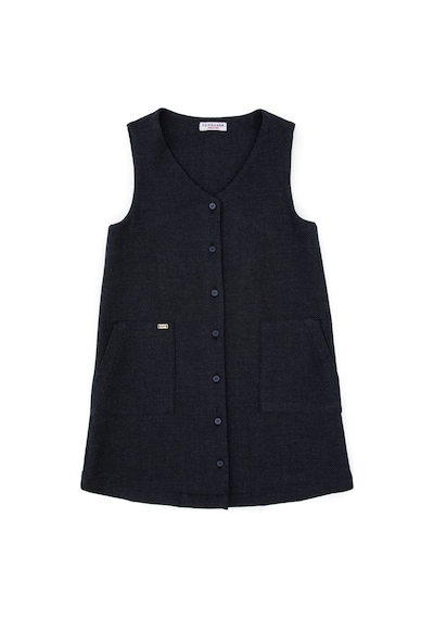 U.s. Polo Assn. Kız Çocuk Lacivert Elbise Dokuma 50314319-vr033 Lacivert