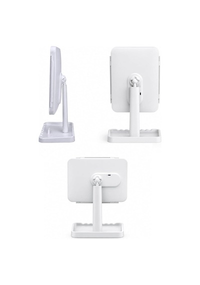 Lom2043-3 Renk, 96 Led Işıklı, 1200mah Şarj Edilebilir Makyaj Aynası, 1x-2x-3x+10x Hd Zoom Genel