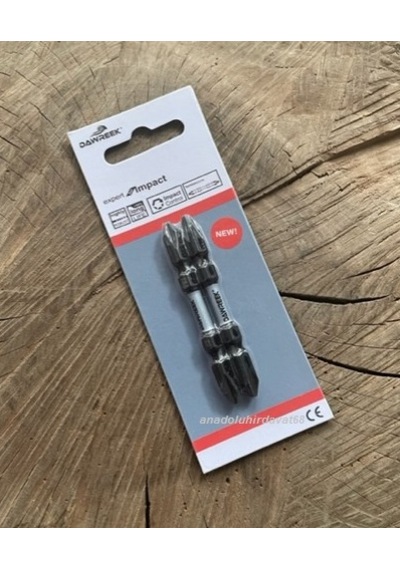 Dwk Ph2 Bits Uç Mıknatıslı Çift Yönlü Yıldız Uç Ph2 Vida Sıkma Ucu 65mm 2li