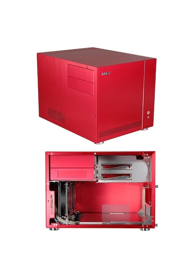 Lian li pc-v351 Kırmızı M.ATX Alüminyum Kasa El Yapımı İkinci El