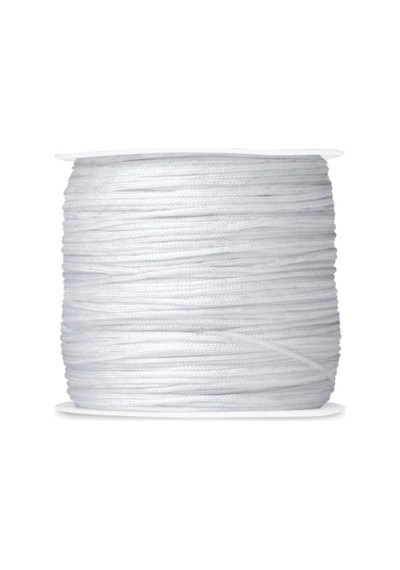 Paraşüt - Bileklik Ipi Beyaz 100 Mt 0,8 Mm