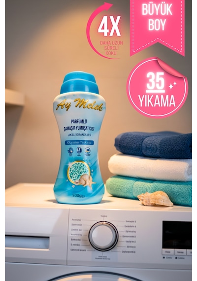 Çamaşır Parfümü 500 Gr Çamaşır Yumuşatıcısı Granül Parçacıklı Okyanus Esintisi Tekli