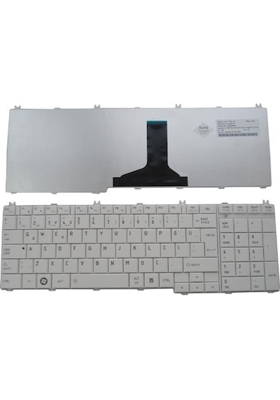 Toshiba Uyumlu Satellite C650D-Bt2N11, C650D-St2N01 Notebook Klavyesi -