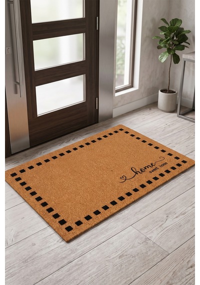 Villadia Home Textile Kapı Önü Paspası Kaymaz Taban Dekoratif Paspas Ev Giriş Antre İç Ve Dış Mekan Paspası 45x70 Cm 4ypycoco