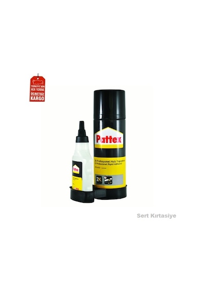 Pattex 2K Profesyonel Hızlı Yapıştırıcı 200+50Ml