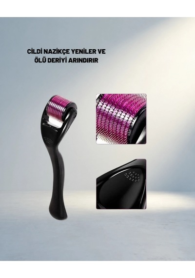 Ergonomik Mikro İğneli Cilt Bakım Aracı 0.25 Mm Peeling