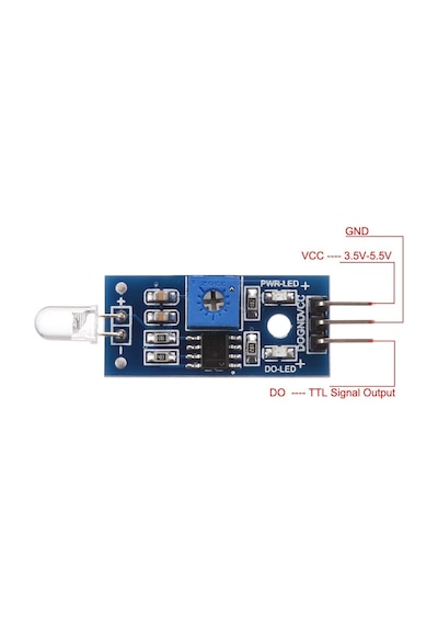 Lm393 Light Sensör Modül Işık Fotosel Işığa Duyarlı Dijital Çıkış