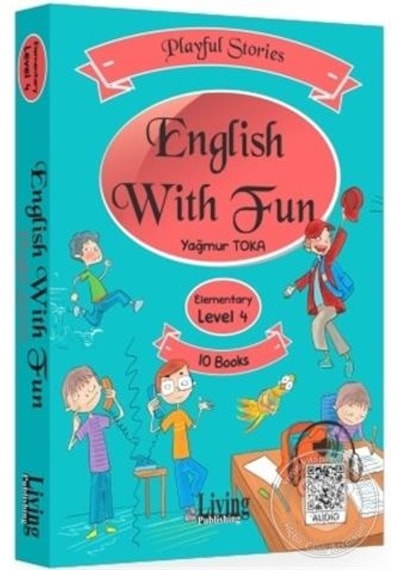With Fun Beginner Level 4 Set 10 Books - Living