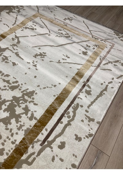 Yağmurser Halı Altın Varaklı 200x290 Ebatlı+yumuşak Halı