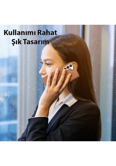 Dux Ducis Samsung Galaxy Uyumlu S23 Plus Mıknatıslı Cüzdanlı Deri Kılıf