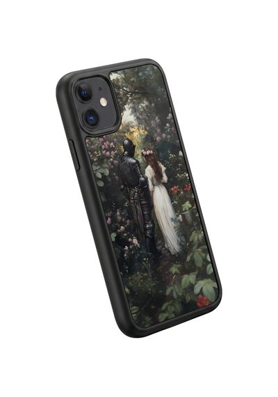 İphone 11 Uyumlu Romantikşövalye Desenli Kamera Korumalı Darbelere Dayanıklı Kılıf 1105-romantikşövalye-iphone11