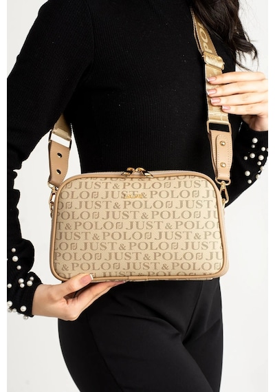 Just Polo Kadın Omuz Çantası 6011mh Kum Düz 58871747