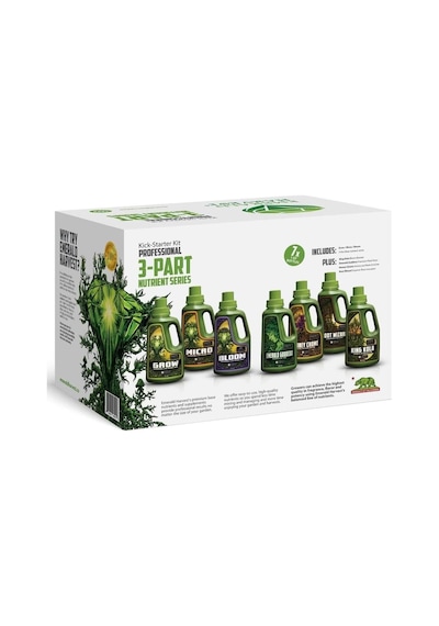 Emerald Harvest 3 Part Starter Kit 950 Ml Bitki Başlangıç Besin Seti Diğer
