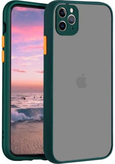 Apple Uyumlu iPhone 11 Pro Kilif Lens Korumali Mat Silikon Kapak 449257950
