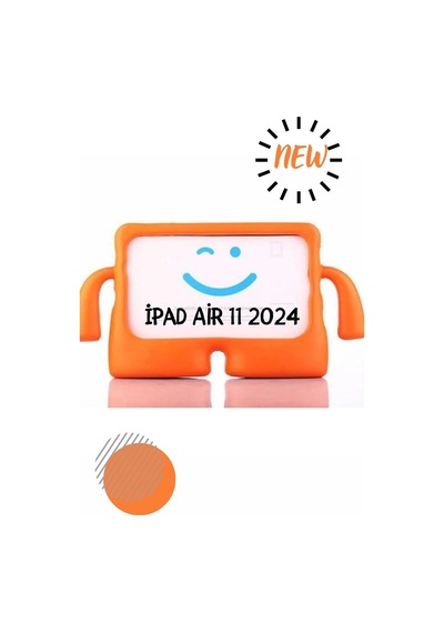 Apple Uyumlu iPad Air 11 İnç 2024 Redclick Çocuklar İçin Standlı Tablet Kılıf