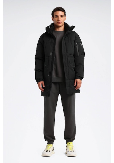 Reebok Uzun Kaban Erkek Siyah Genowefa Long Jacket 000000000102032014