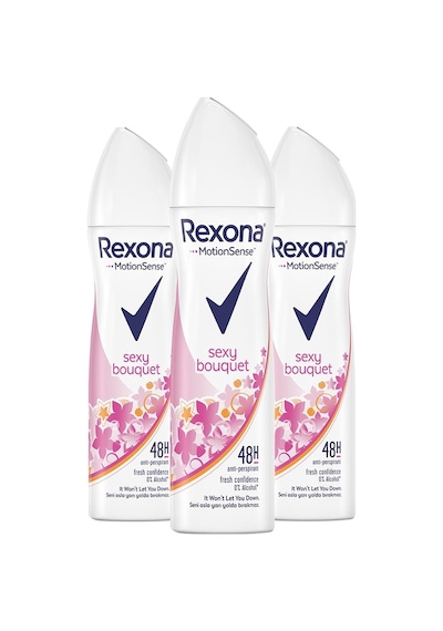 Rexona Sexy Bouquet Kadın Sprey Deodorant 150 ML x 3