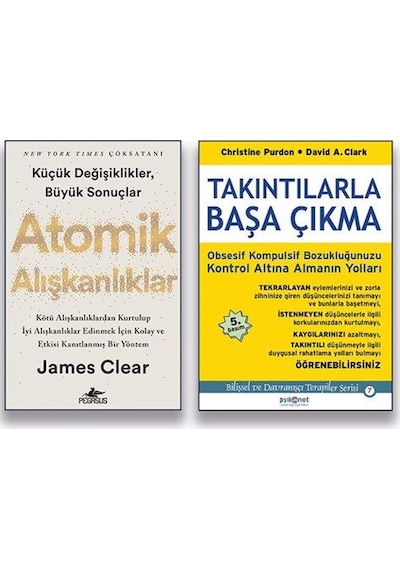 Takıntılarla Başa Çıkma & Atomik Alışkanlıklar 2 Kitap Takım ...