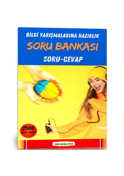 Bilgi Yarışmalarına Hazırlık Soru Bankası 2500 Soru