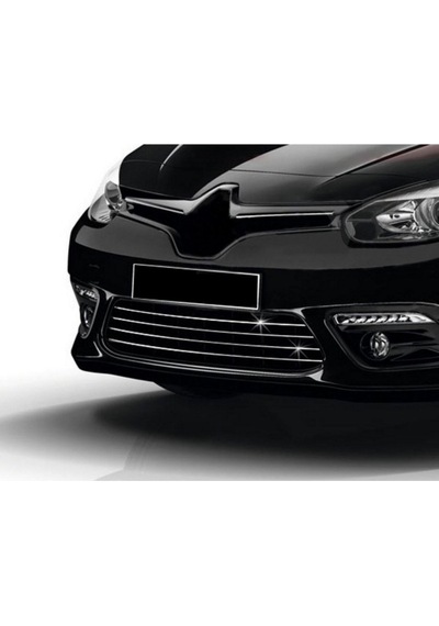 Fluence Krom Ön Tampon Çıtası 4parça 2013 Ve Üzeri Makyajlı Kasa P.çelik