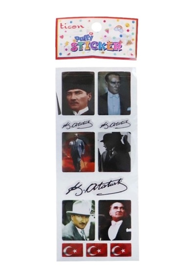 Ticon Atatürk-k.atatürk İmza Sticker - 3 Adet