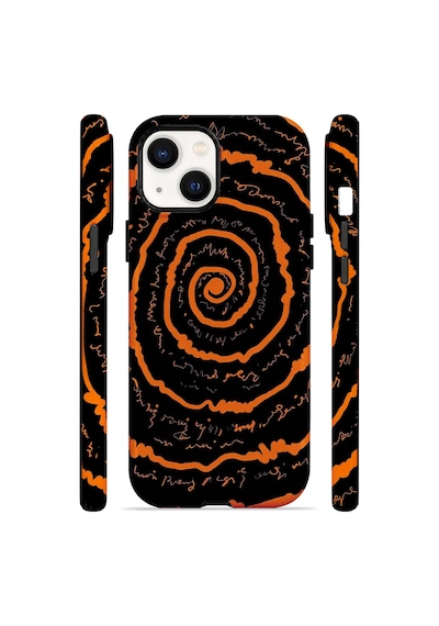 Velvoria Valestra Spiral Scream Apple iPhone Uyumlu 14 Darbe Korumalı Kılıf Valestra Select - Spiral Scream