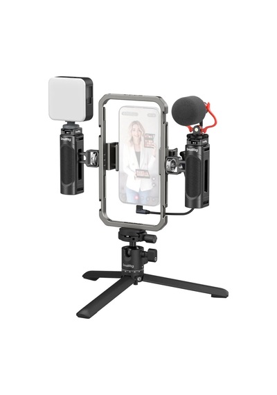 Smallrig 3384d Hepsi Bir Arada Video Kiti Ses Ve Aydınlatma Sistemiyle Akıllı Telefon Kullanıcıları İçin