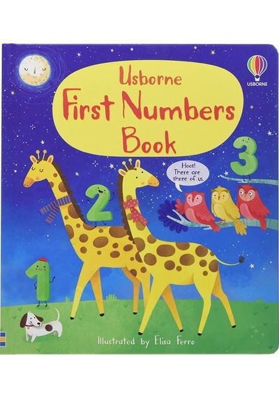 First Numbers Book - Usborne
