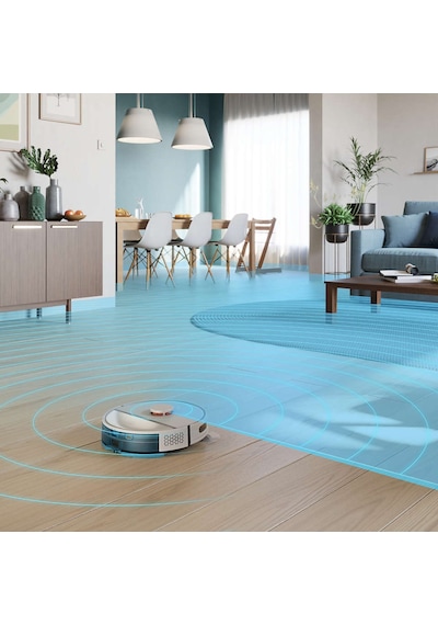 Philips XU3110/02 Islak Kuru Moplu Robot Süpürge Beyaz