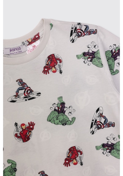 Panço Erkek Çocuk Avengers Pijama Takımı 2611bk39006 Gri
