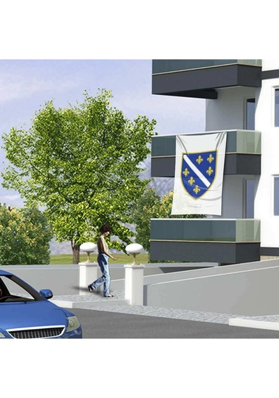 Bosna Hersek Bayrağı Raşel Bayrak -150x225 Cm 1,5 Metre X 2,25 Metre 1