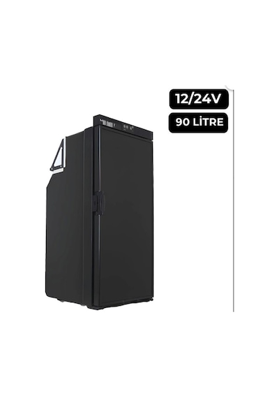 Berhimi 12/24v Kompresörlü Karavan Buzdolabı 90 Litre