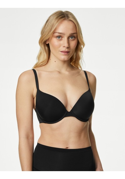 Marks & Spencer Flexifit Destekli Push-up Sütyen Siyah