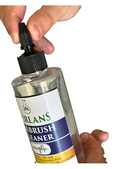 Terlans Airbrush Temizleyici 250 Ml Akrilik Boya Model Boyama İçin Airbrush Cleaner