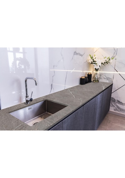 Tezgah Üstü Fayans Kaplama Folyosu Mutfak Tezgahı Kaplama Slab Marble