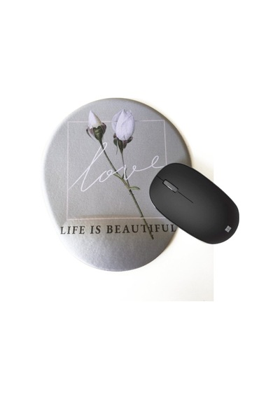 Life Is Beautıful Bilek Destekli Mouse Pad Mousepad