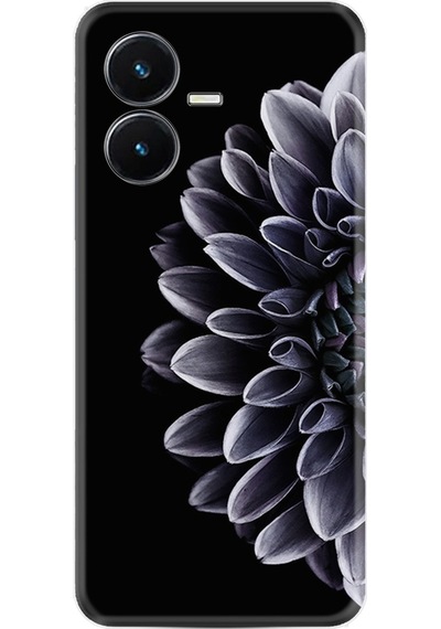 Vivo Y22S Kilif Silikon Desen Çiçekler 1639 566401989