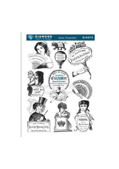 Diamond Craft Sulu Transfer 25x35cm Sl013